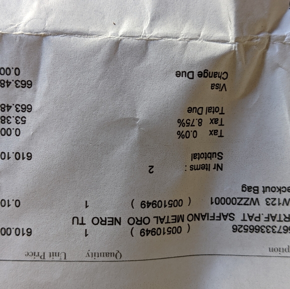 BEAUTIFUL, PRADA, large, Portaf Saffiano, metal Nero wallet - Picture 11 of 11